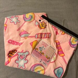 Candy land pink blanket